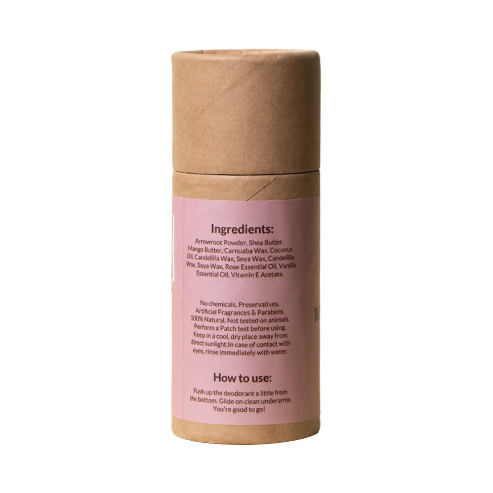 The Bare Bar Rose Vanilla Deodorant  Grab2Buy The Bare Bar Grab2Buy
