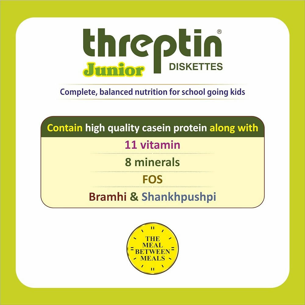 Threptin Junior Diskettes - Kesar Pista  Grab2Buy Threptin Grab2Buy