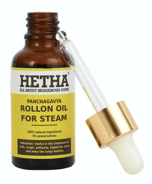 Hetha Panchgavya Rollon Oil for Steam - Grab2buy