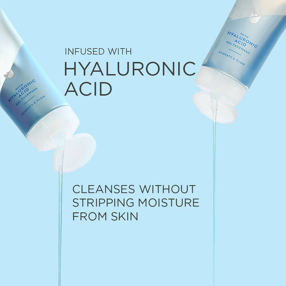 Ponds Hydra Light Hyaluronic Acid Hydrating Gel Face Wash 