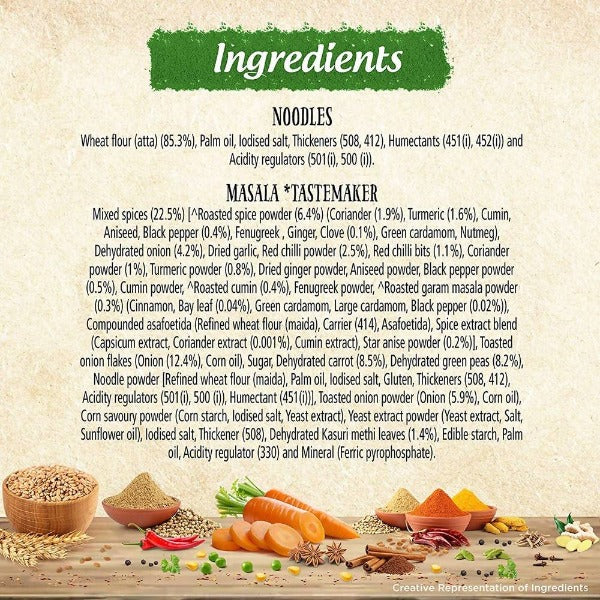 Maggi Nutri-Licious Masala Atta Noodles - Veg 290 Gms Pouch 