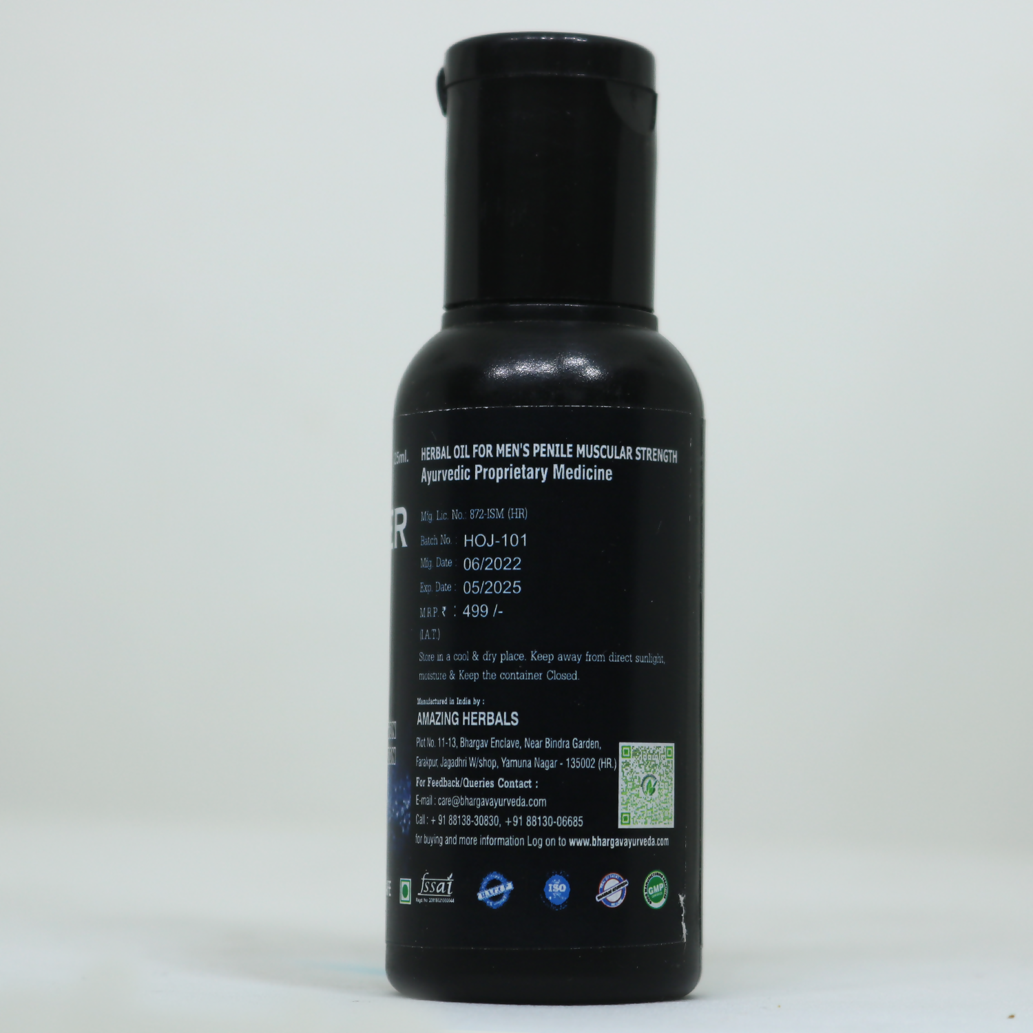 Dr.Bhargav's Hammer Of Joy Oil 