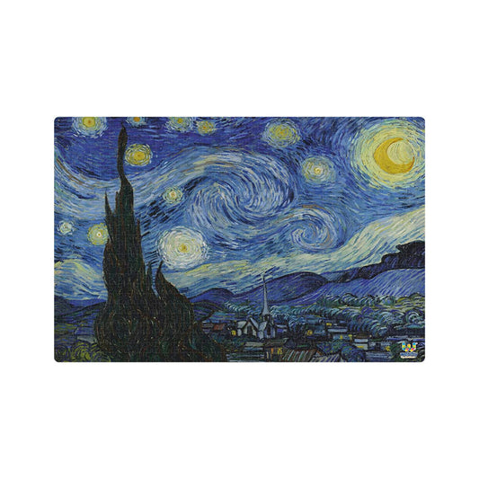 Webby Wooden Starry Night Painting Jigsaw Puzzle-1000 Pcs  Grab2Buy Webby Grab2Buy