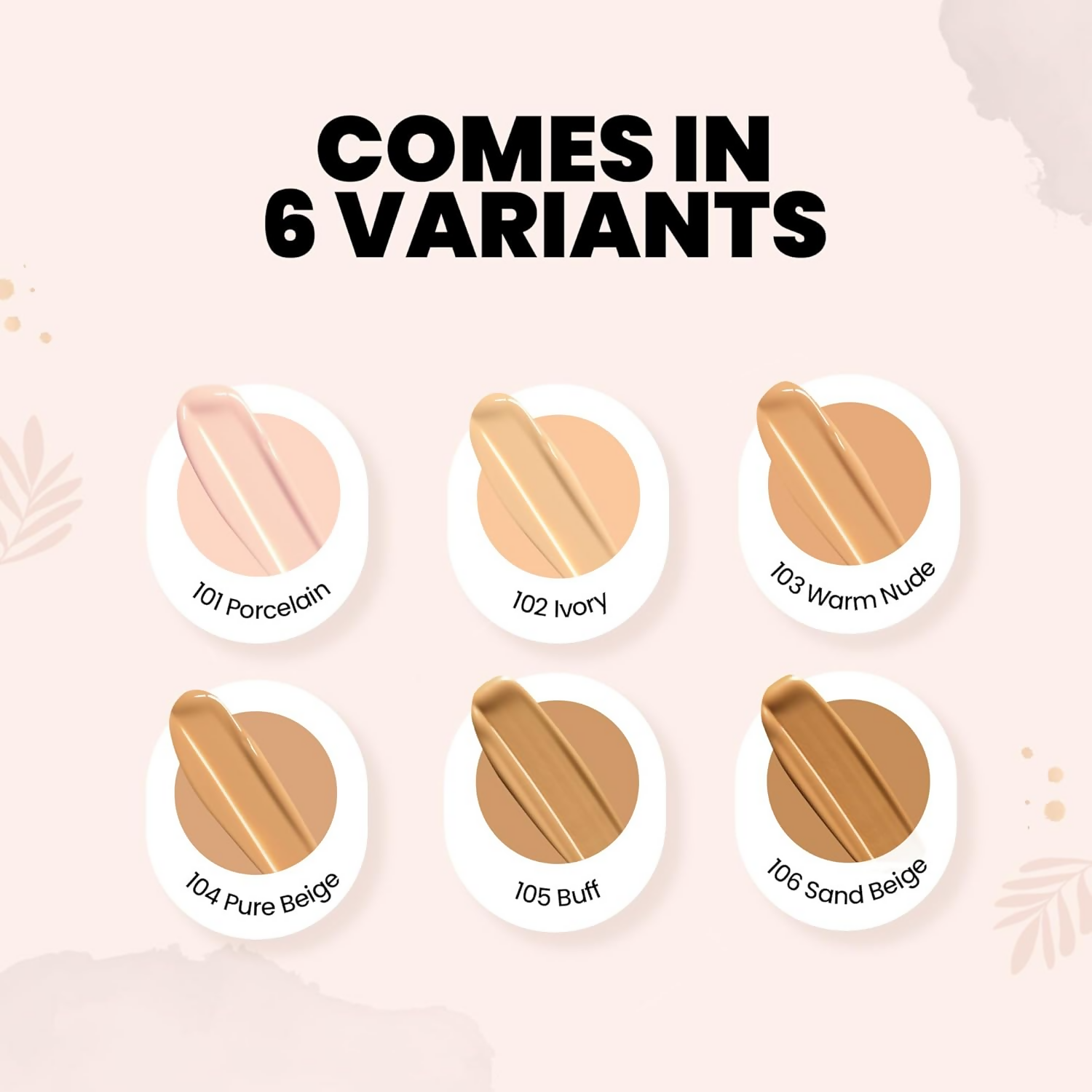 MARS Cosmetics Blossom Soft Matte Full Coverage Foundation - 03 Warm Nude