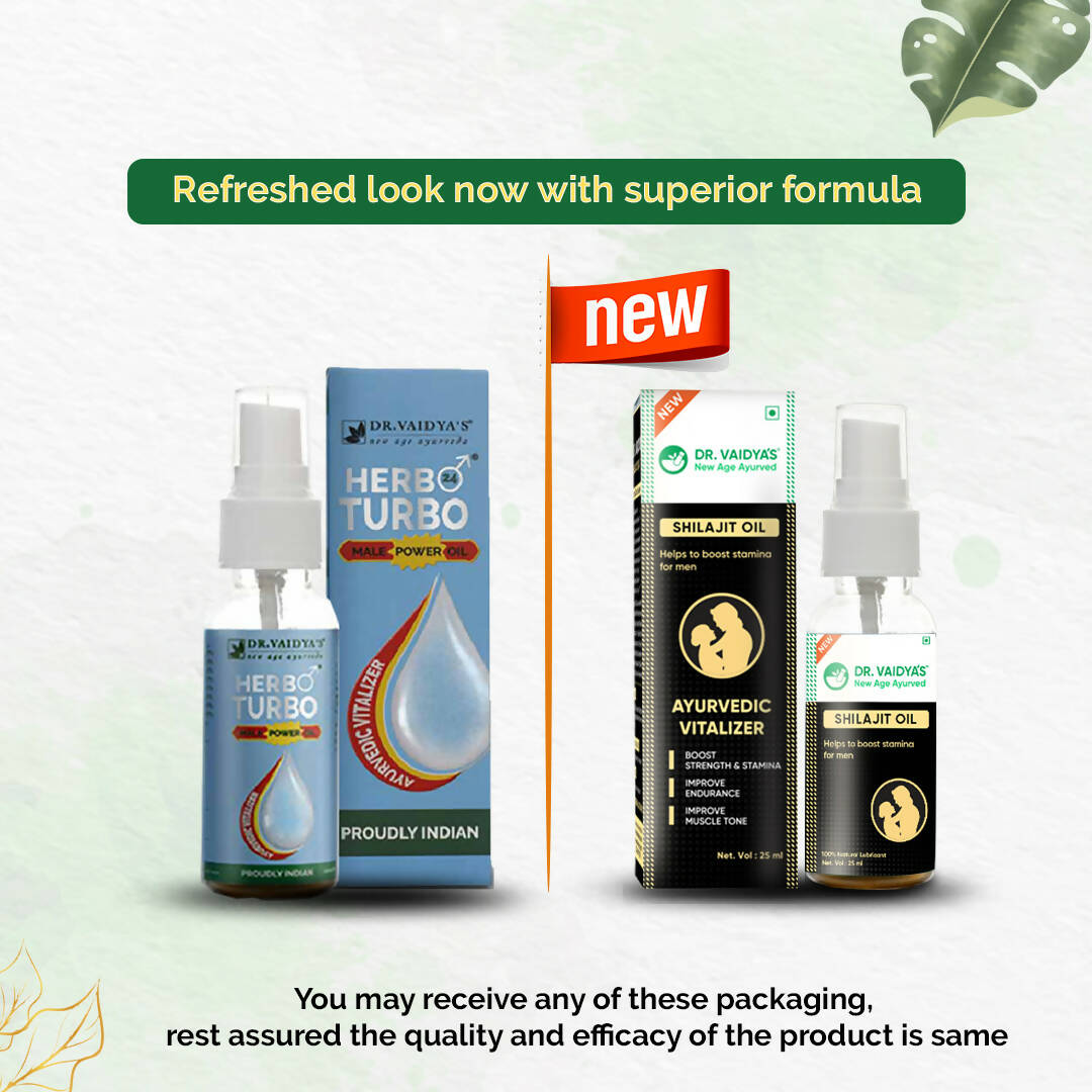 Dr. Vaidya's SJ Oil for Men: Enhance Power & Stamina With the Natural Oil 