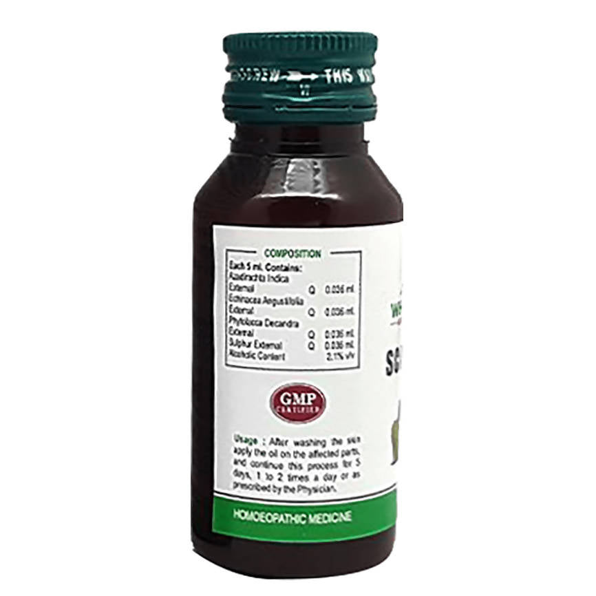 Wheezal Homeopathy Scaboil 
