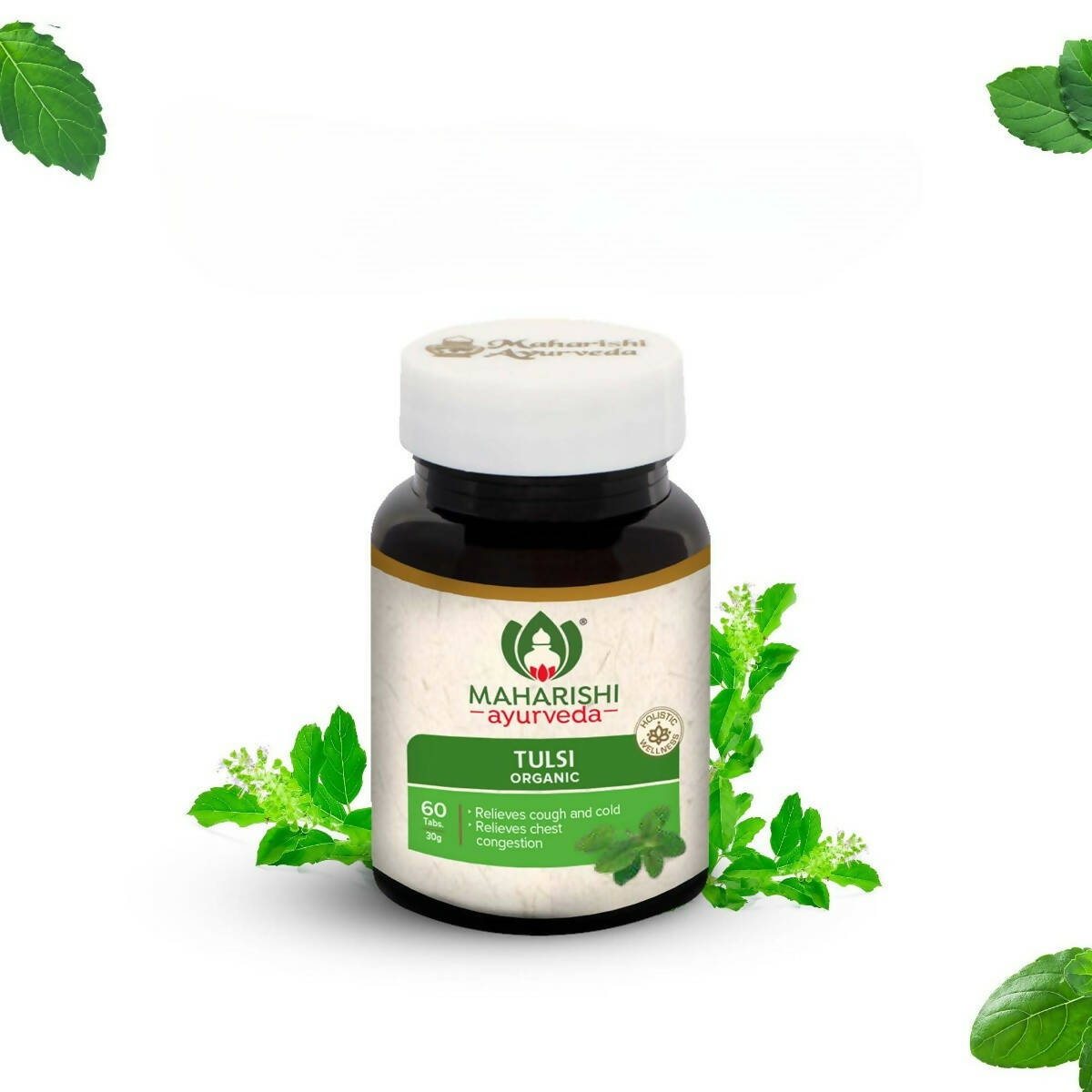 Maharishi Ayurveda Organic Tulsi Tablets 