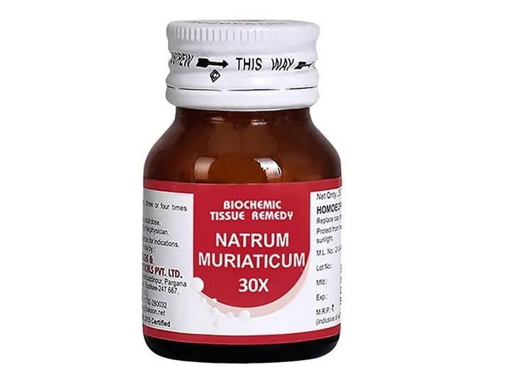 Bakson's Homeopathy Natrum Muriaticum Biochemic Tablets 