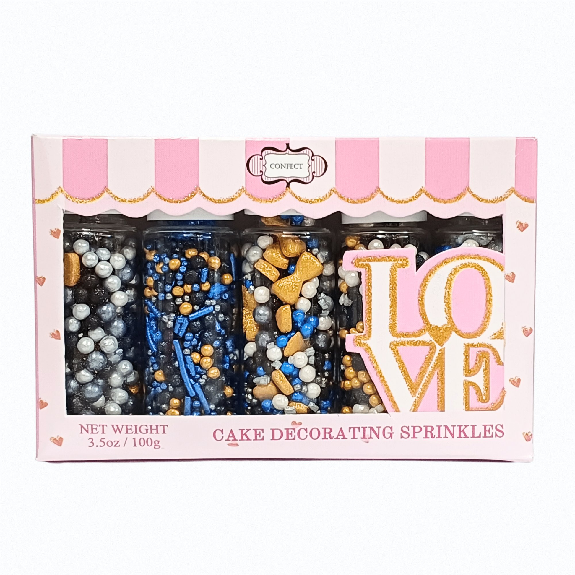 Confect Black, Blue & White | (03) Father's Day Sprinkles