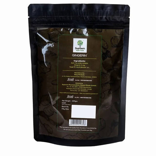 Supreem Super Foods Gingerin Candy