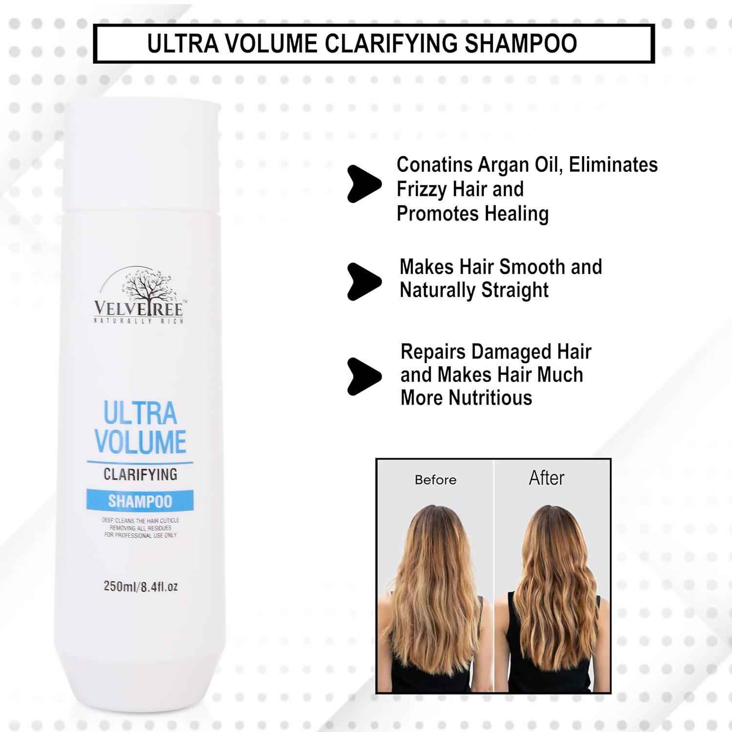 Velvetree Ultra Volume Clarifying Shampoo  Grab2Buy Velvetree Grab2Buy