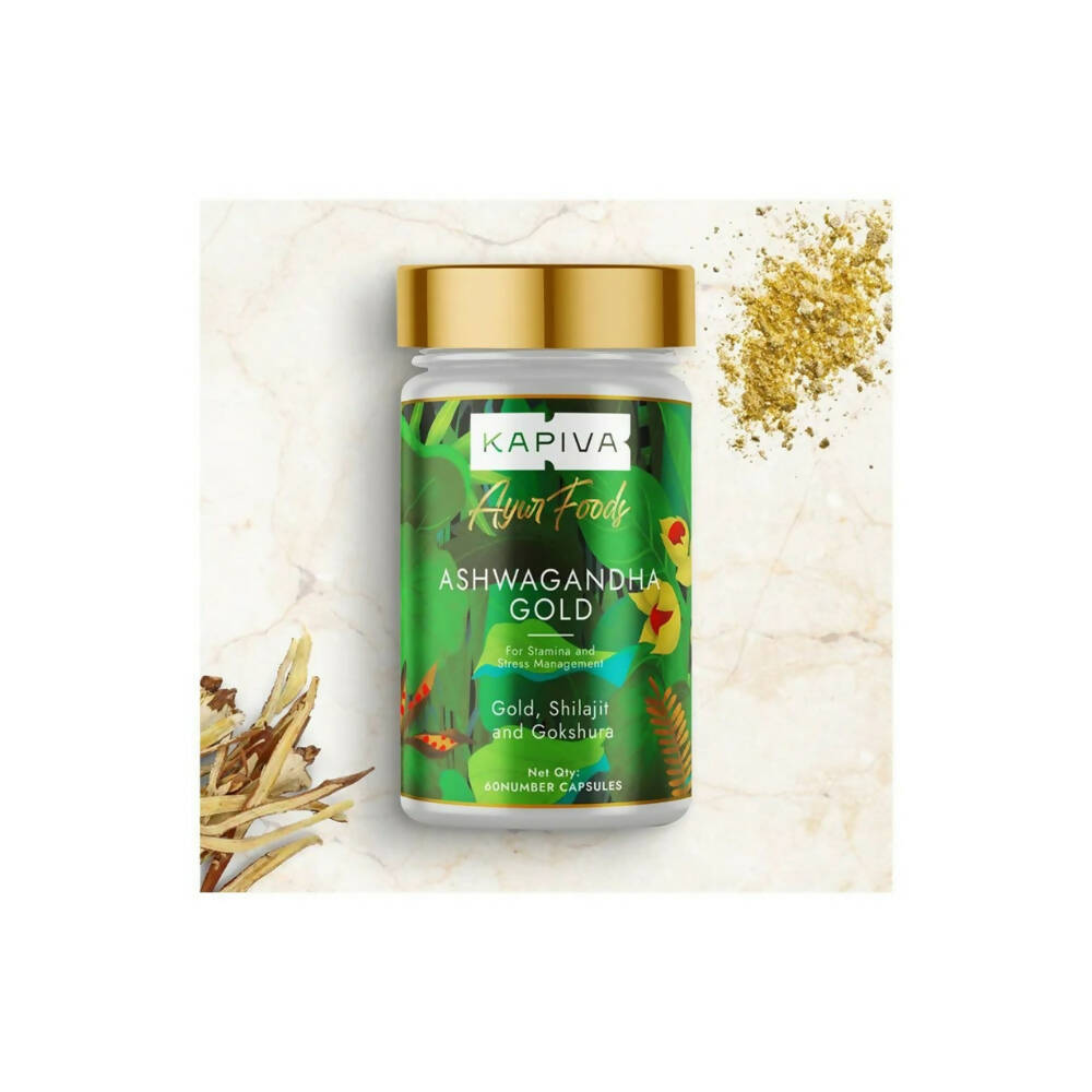 Kapiva Ayurveda Ashwagandha Gold Capsules - Grab2buy