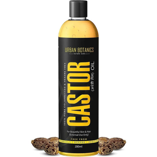 Urban Botanics Cold Pressed Castor Oil  Grab2Buy Urban Botanics Grab2Buy