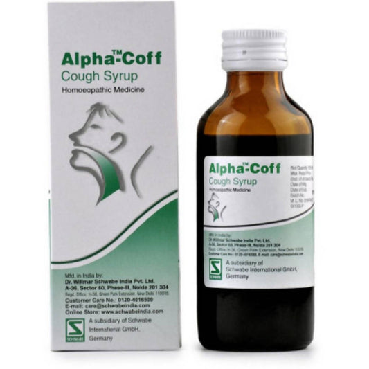 Dr. Willmar Schwabe India Alpha-Coff Cough Syrup - Grab2buy