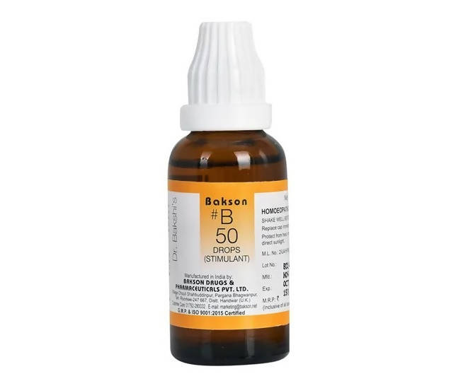 Bakson's Homeopathy B50 Drops 