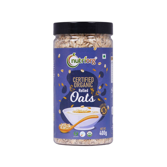 Nutriorg Certified Organic Rolled Oats - Grab2buy