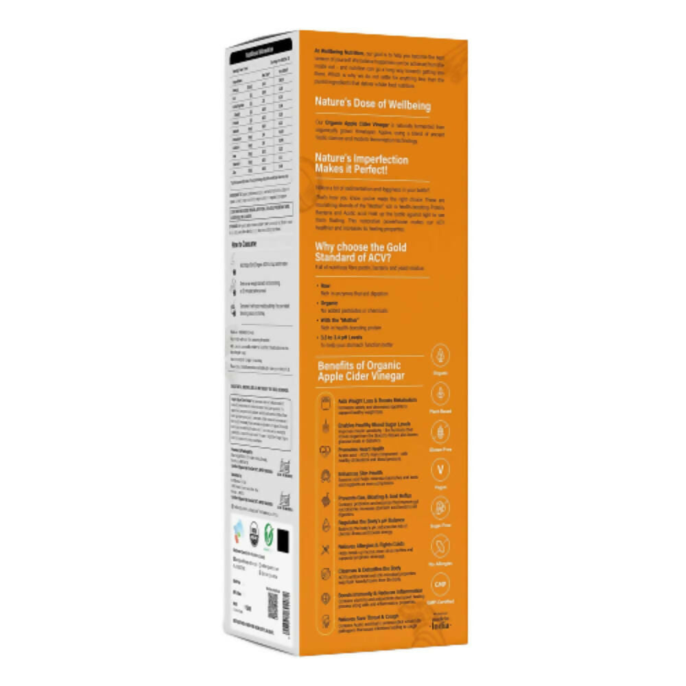 Wellbeing Nutrition Glow Korean Marine Collagen Peptides & Organic Apple Cider Vinegar with 2X Mother Combo Nutritionalab Private Limited