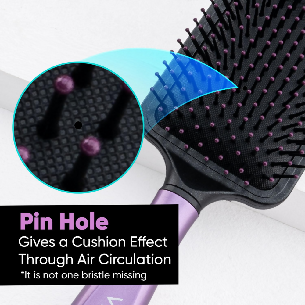 Vega Paddle Hair Brush with Cleaning Comb  Grab2Buy Vega Grab2Buy