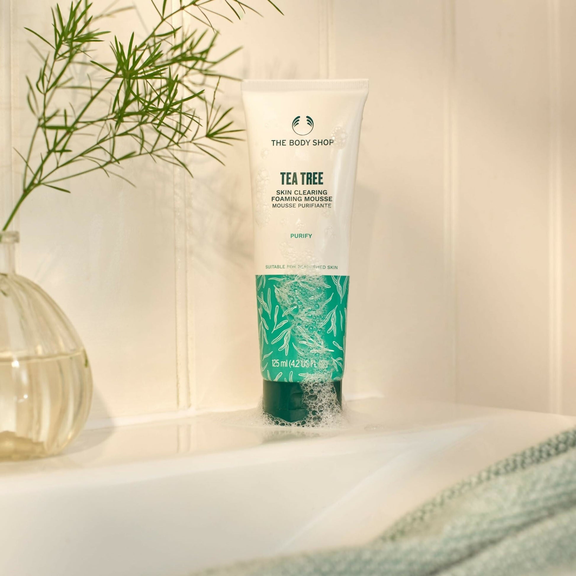 The Body Shop Tea Tree Skin Clearing Foaming Mousse  Grab2Buy The Body Shop Grab2Buy