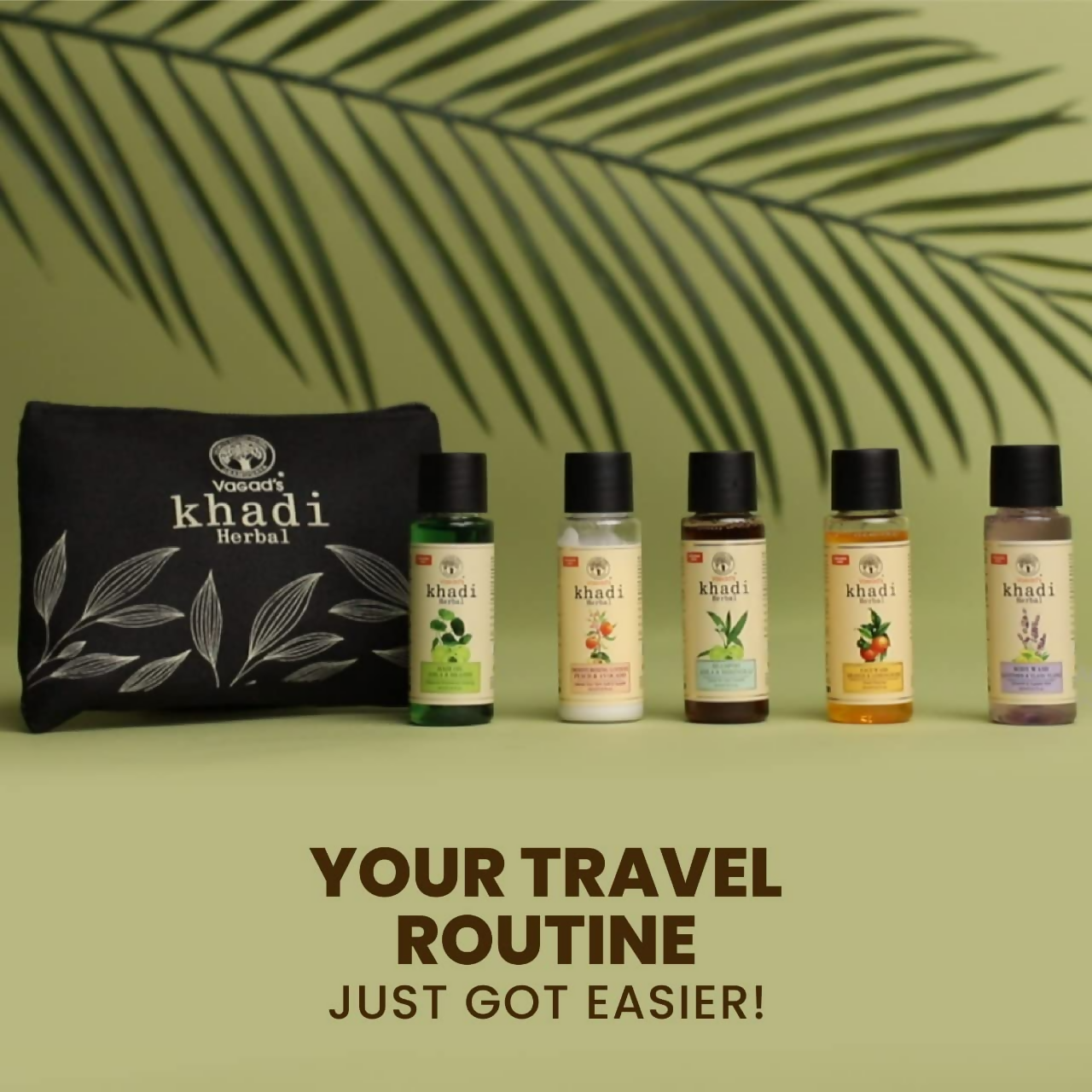 Vagad's Khadi Grooming Travel Kit Men & Women  Grab2Buy Vagad's Khadi Grab2Buy