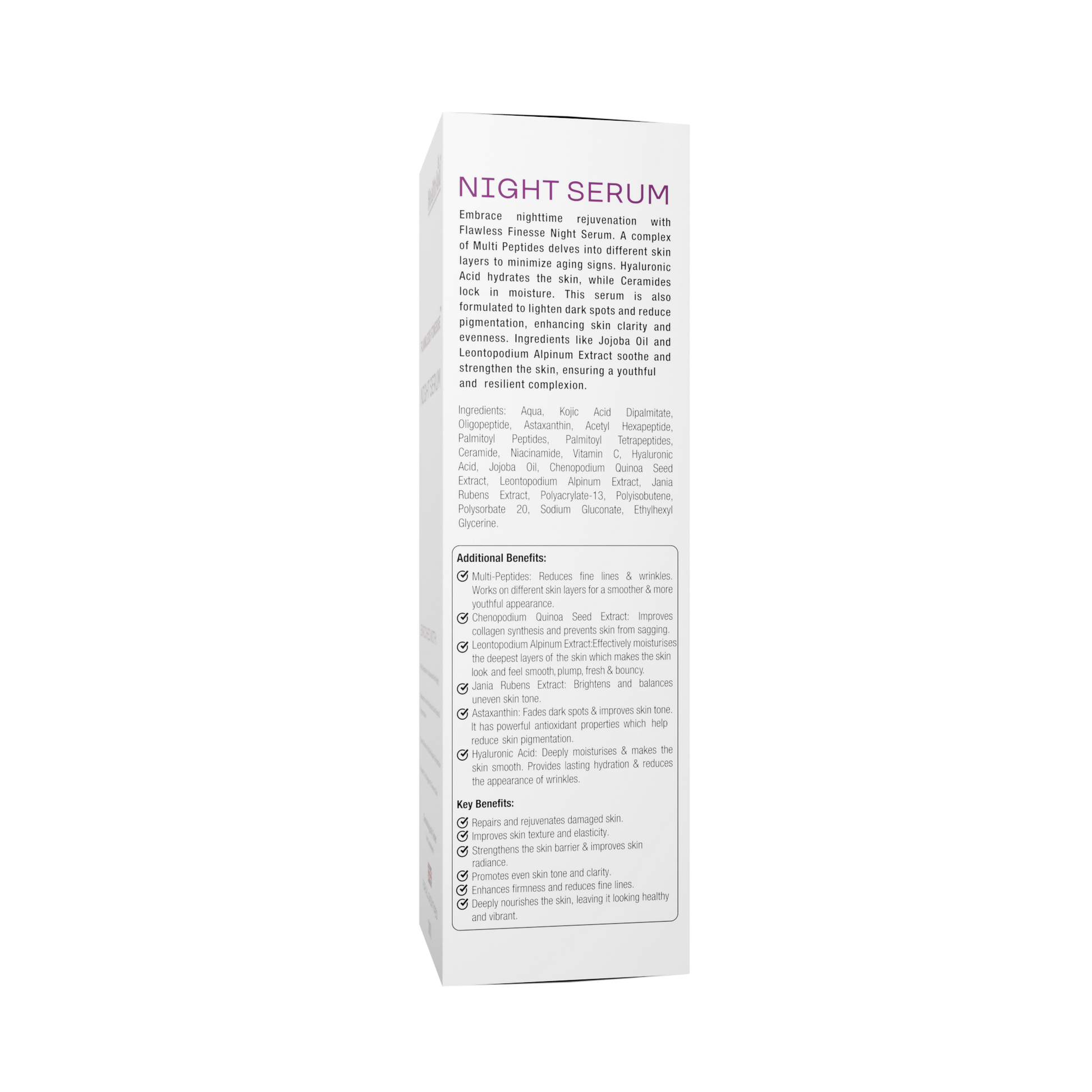 Flawless Finesse By HealthAid Night Serum  Grab2Buy Flawless Finesse Grab2Buy