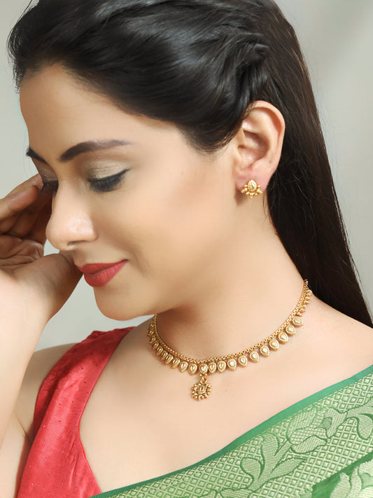 Priyaasi Women Gold Plated Jewellery Set - Grab2buy