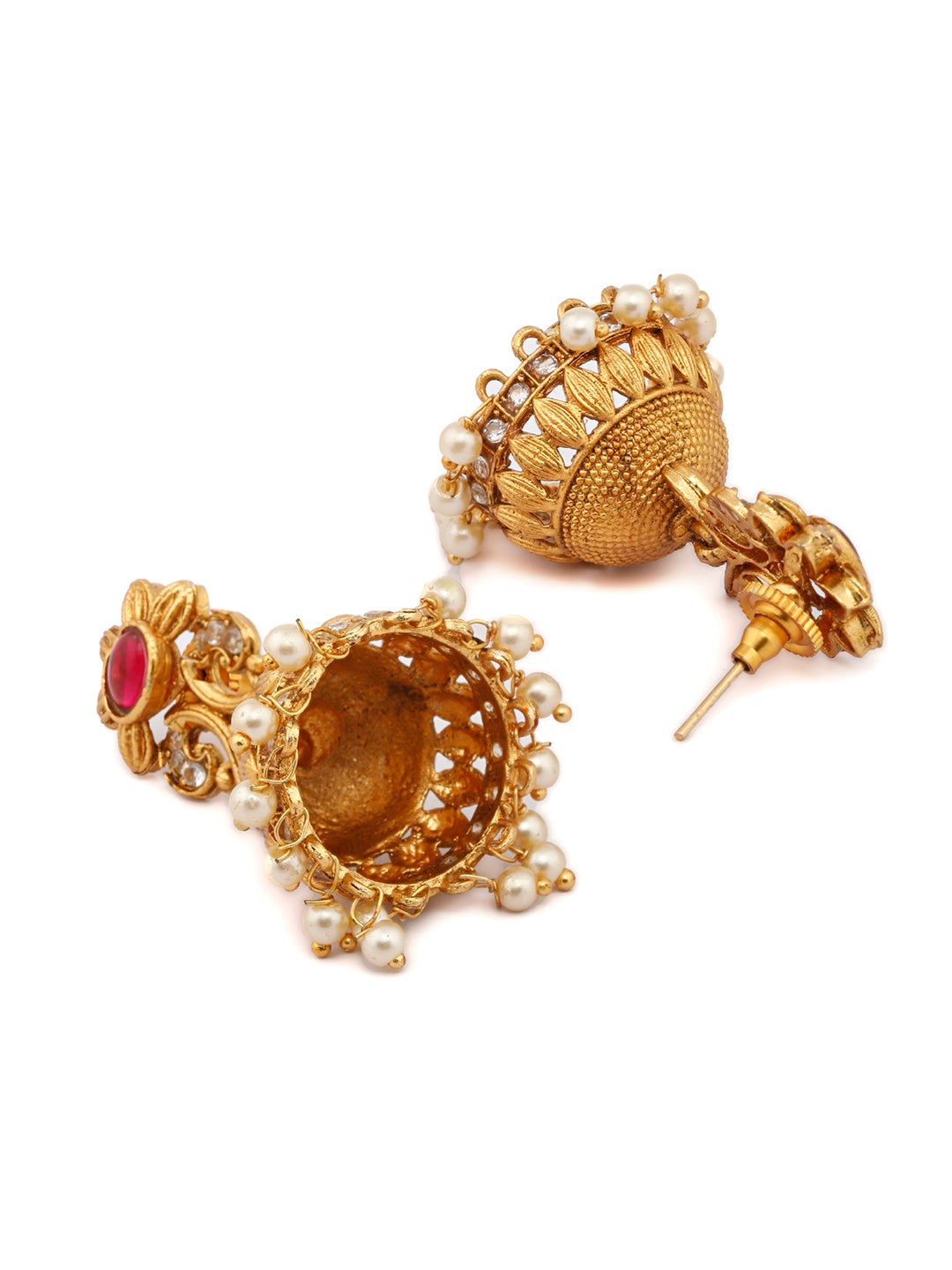 Priyaasi Women Traditional Real Kemp Gold & Black Mangalsutra Set - Grab2buy