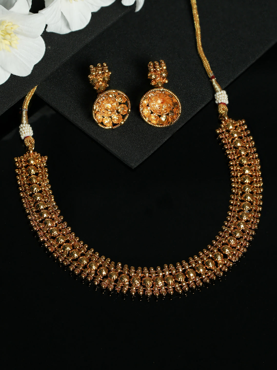 Priyaasi Women Traditional Gold Plated Jewellery Set - Grab2buy