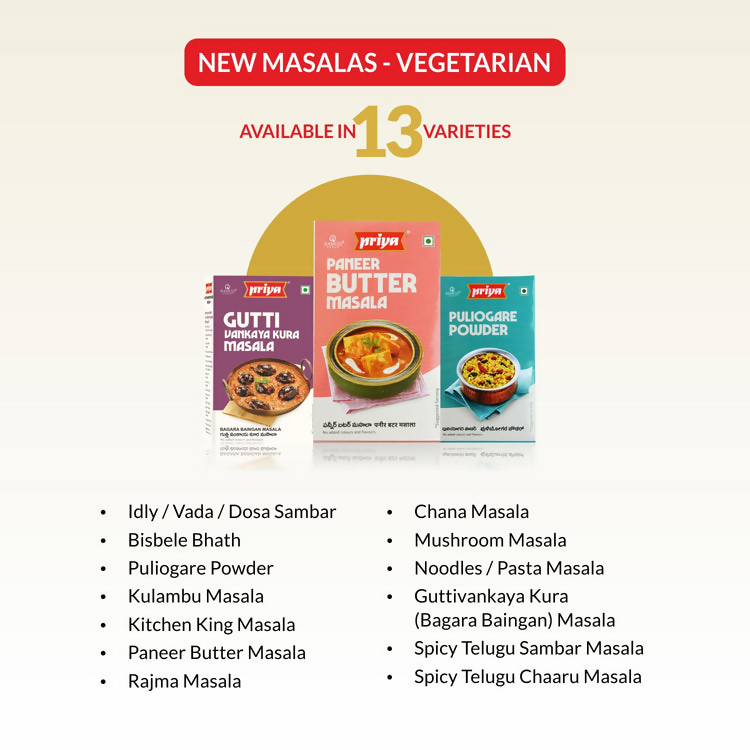 Priya Pav Baji Masala