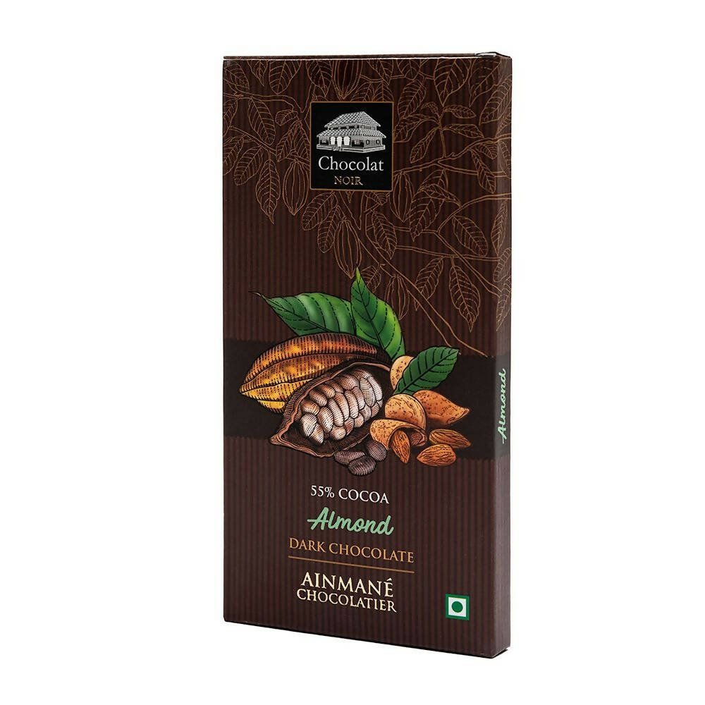 Ainmane Almond Dark Chocolate 55% Cocoa - Grab2buy
