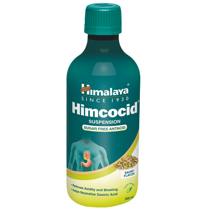 Himalaya Herbals Himcocid Sugar Free Suspension 