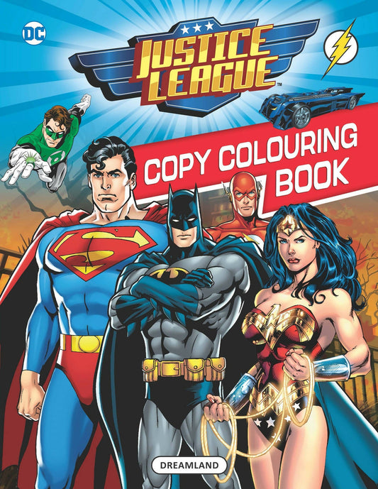 Dreamland Justice League Copy Colouring Book : Children Drawing, Painting & Colouring Book