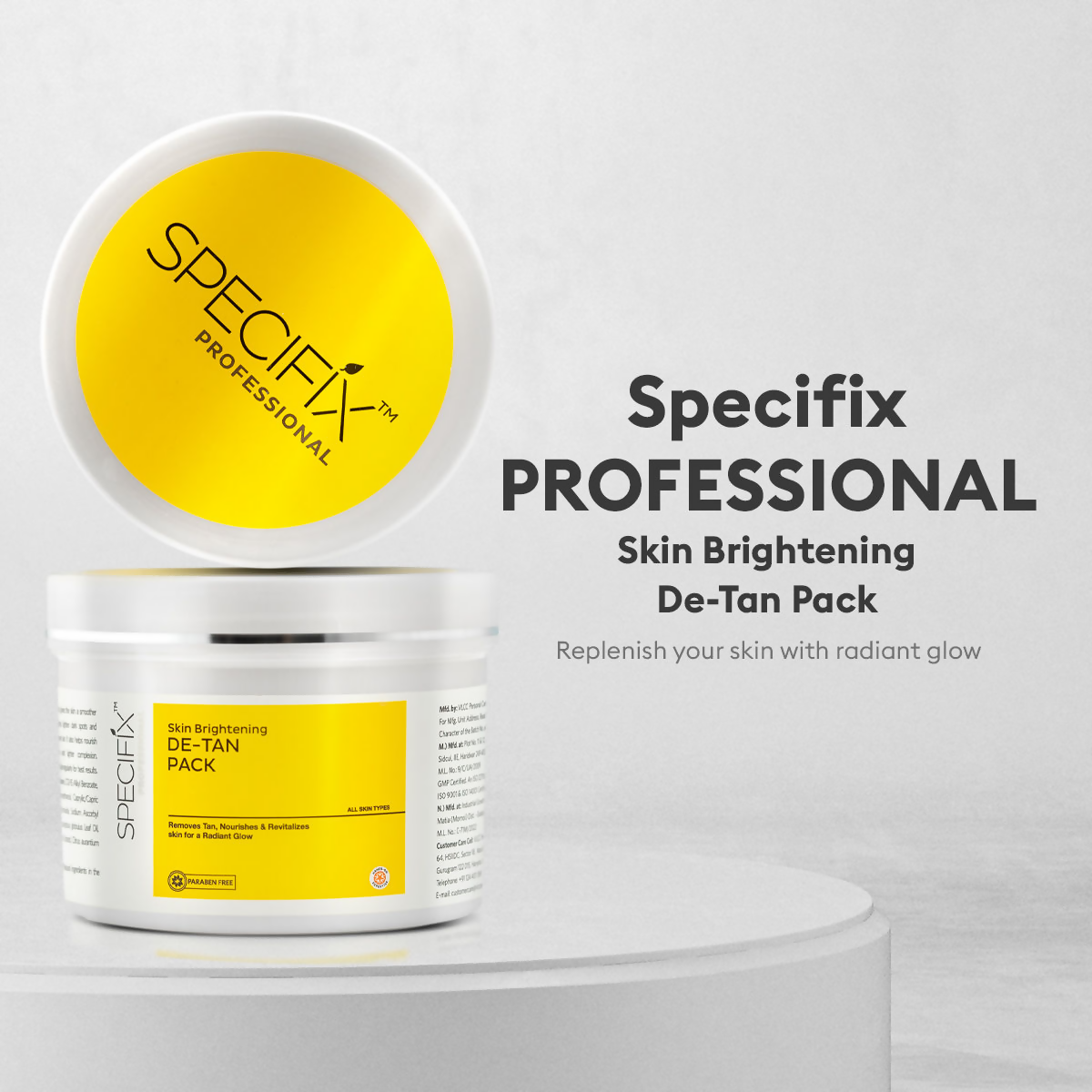 VLCC Specifix Professional Skin Brightening De-Tan Pack  Grab2Buy VLCC Grab2Buy
