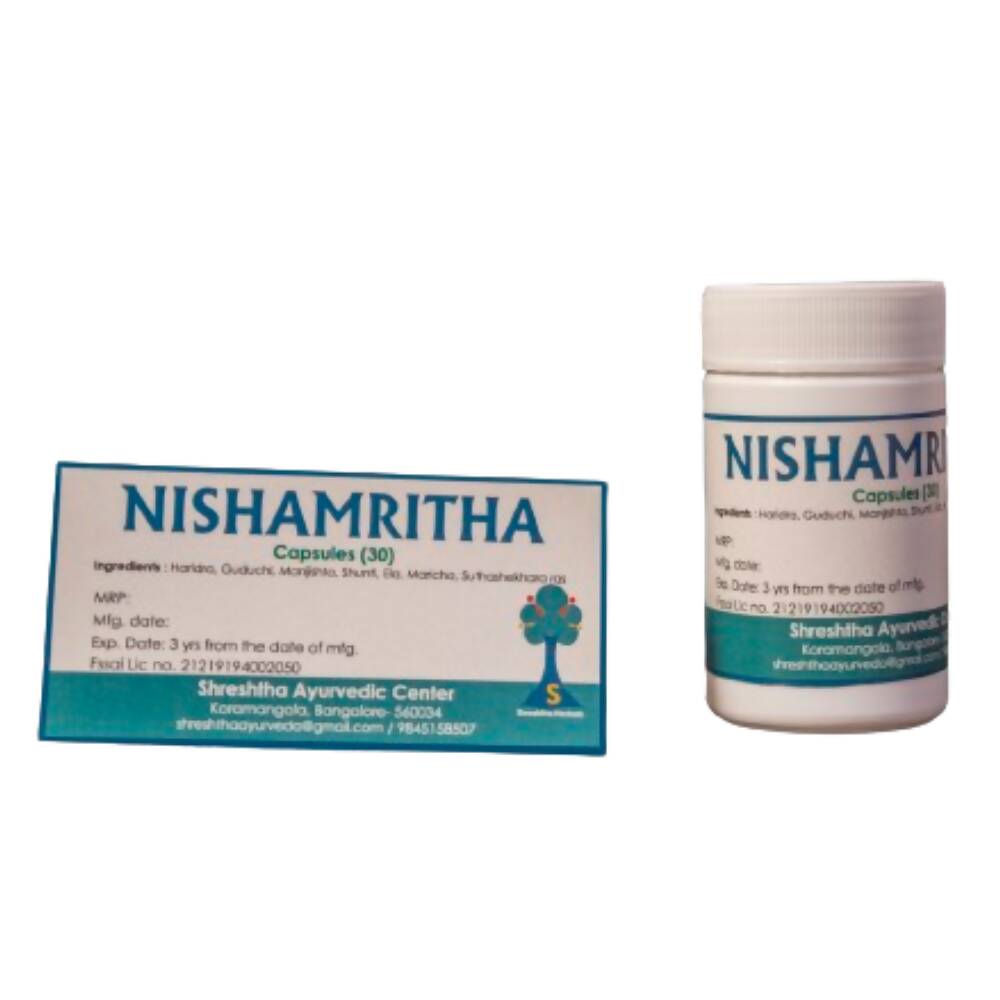 Shreshtha Herbals Nishamritha Capsules - Grab2buy
