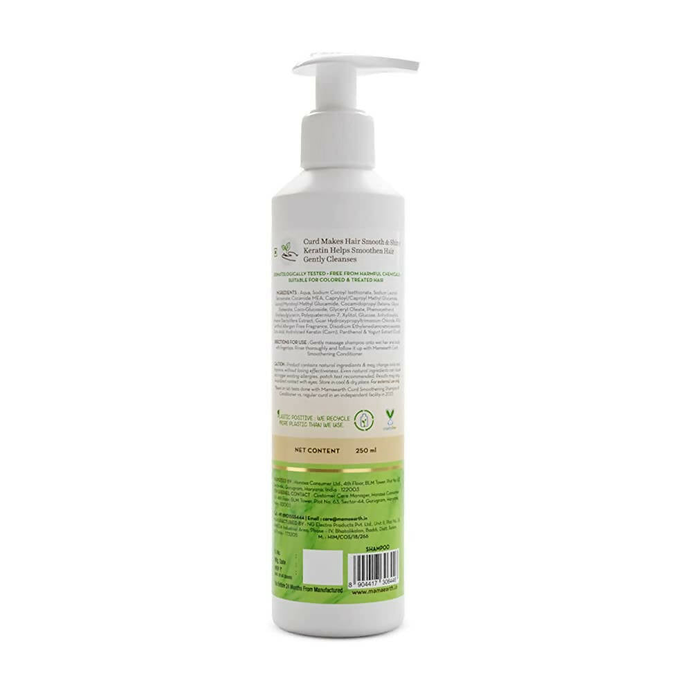 Mamaearth Curd Smoothening Shampoo for Smooth & Shiny Hair - Grab2buy