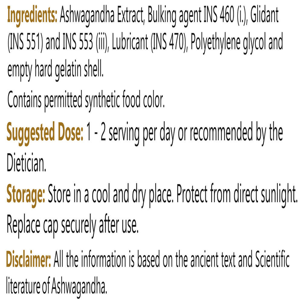 NLife Ashwagandha Capsules - Grab2buy