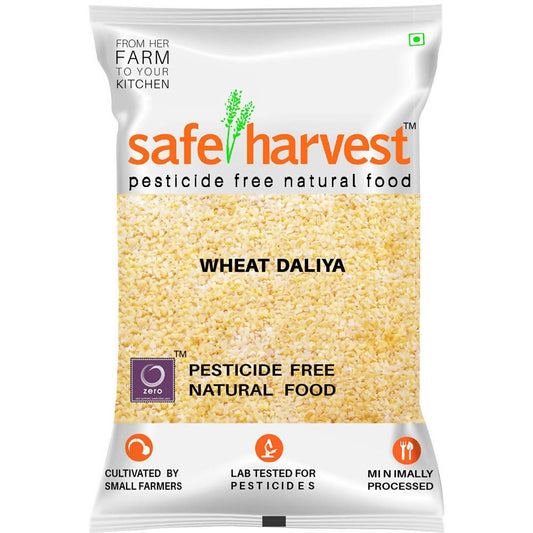 Safe Harvest Wheat Daliya - Grab2buy