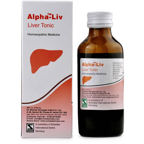 Dr. Willmar Schwabe India Alpha-Liv Liver Tonic 