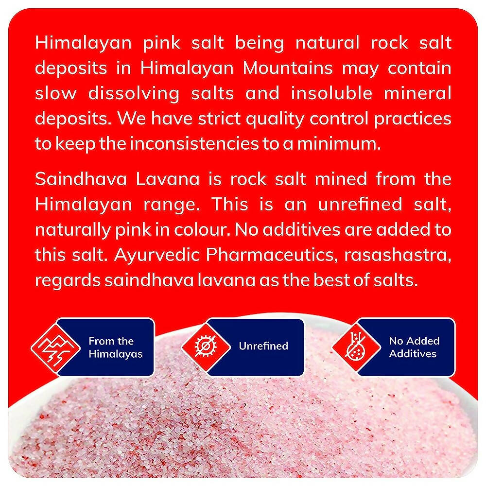 24 Mantra Organic Himalayan Rock Salt Powder 