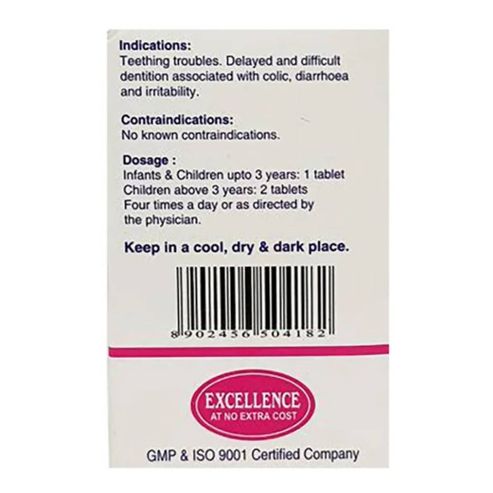 SBL Homeopathy Denton Tablets 