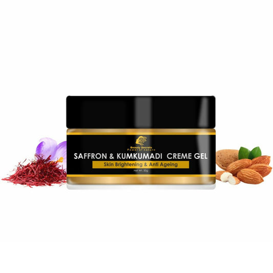 Beauty Secrets Saffron & Kumkumadi Face Cream Gel - Grab2buy