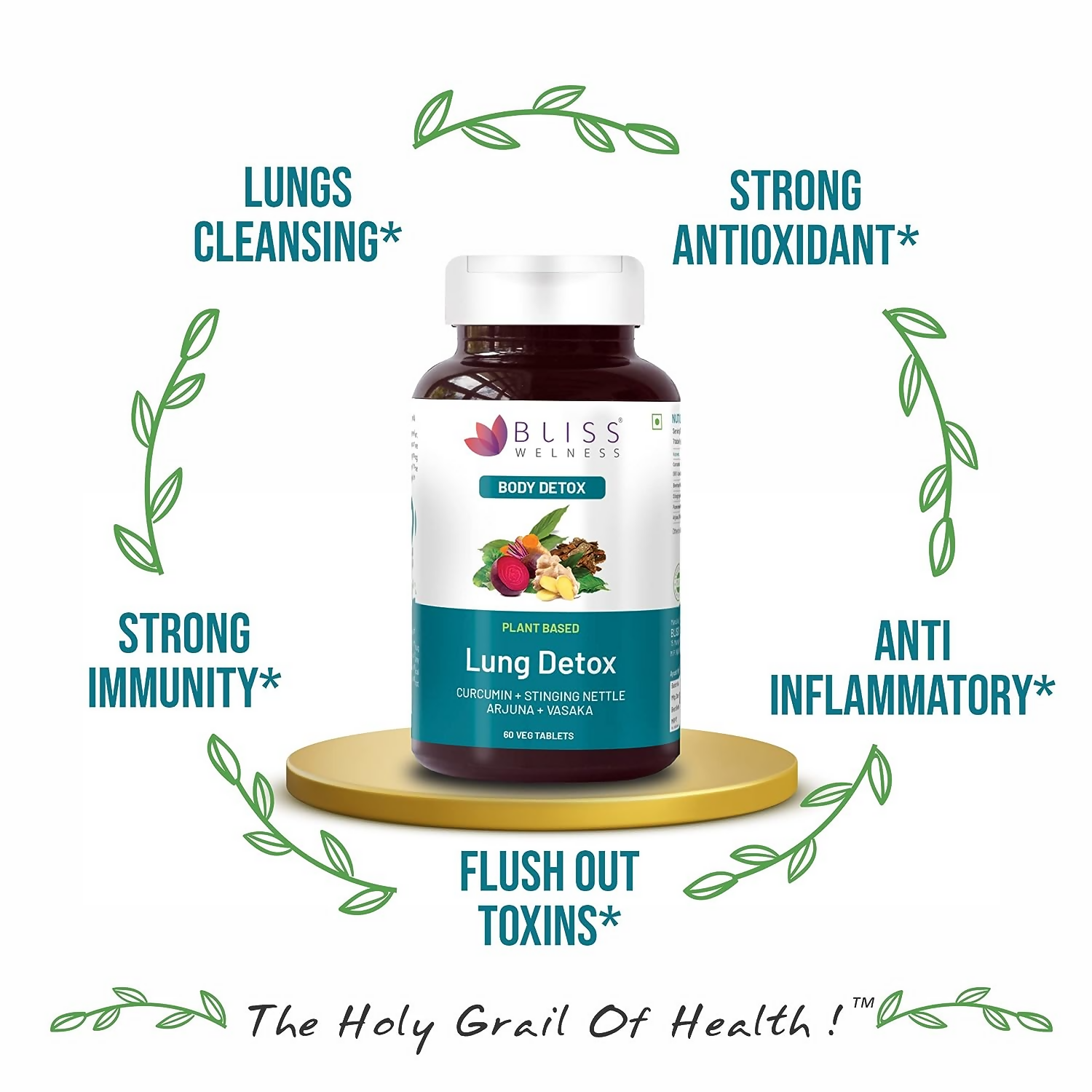 Bliss Welness Lung Detox Tablets 