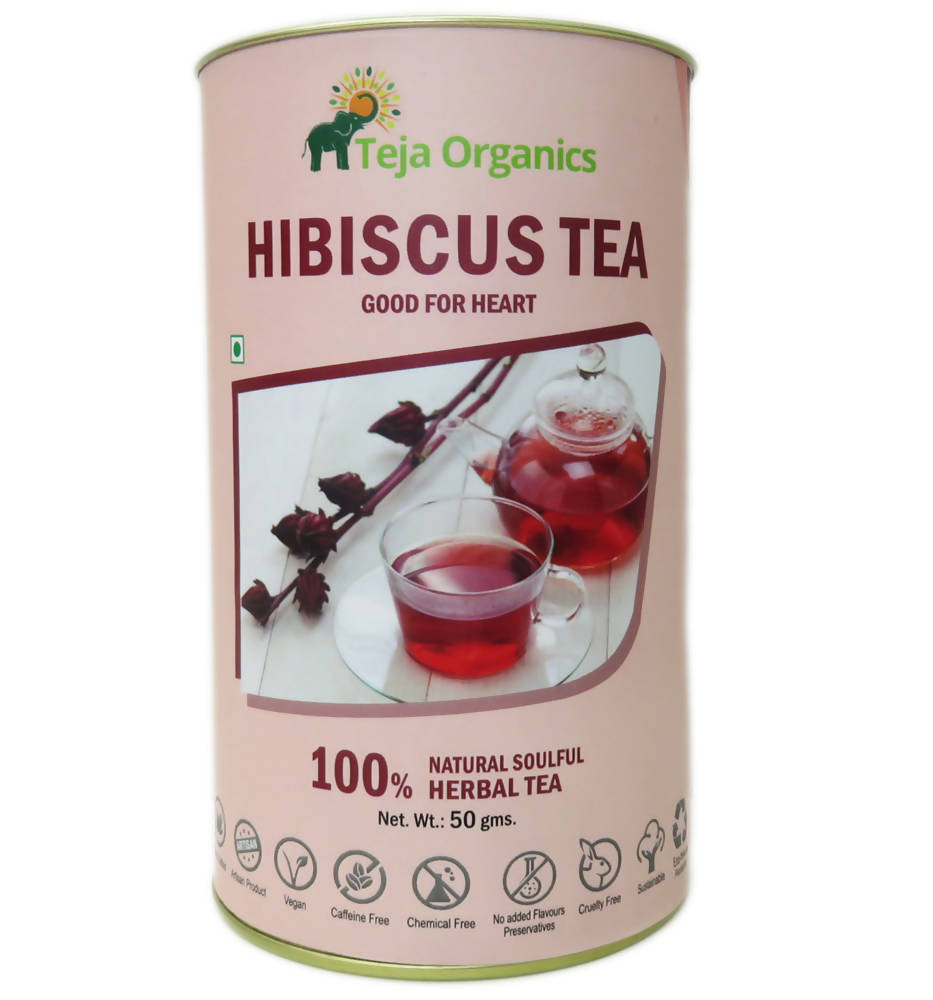Teja Organics Hibiscus Tea  Grab2Buy Teja Organics Grab2Buy