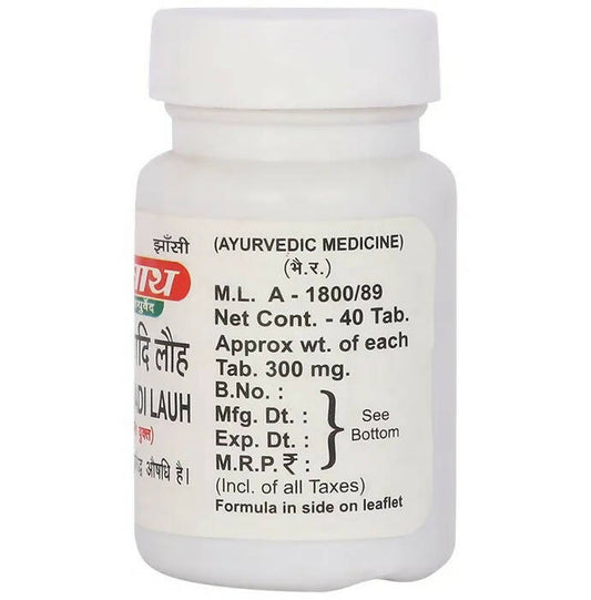 Baidyanath Jhansi SJ wadi Lauh Tablets - Grab2buy