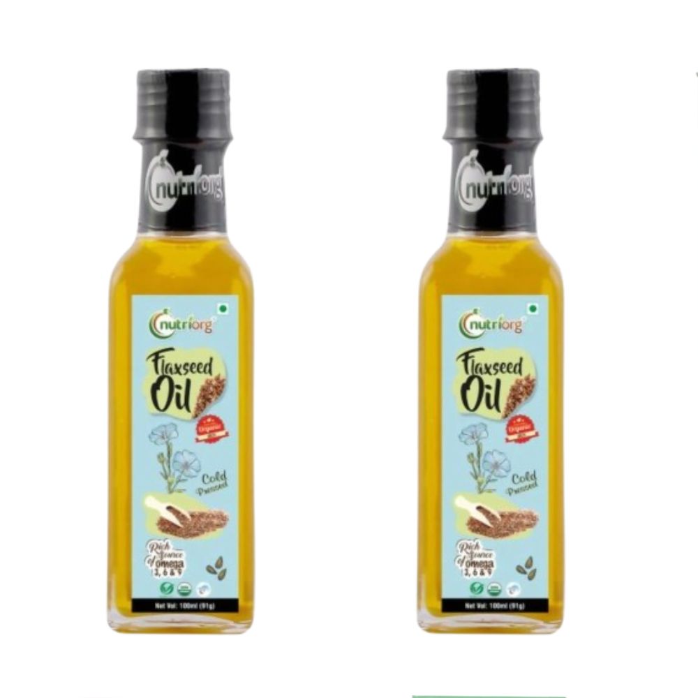Nutriorg Organic Flaxseed Oil 