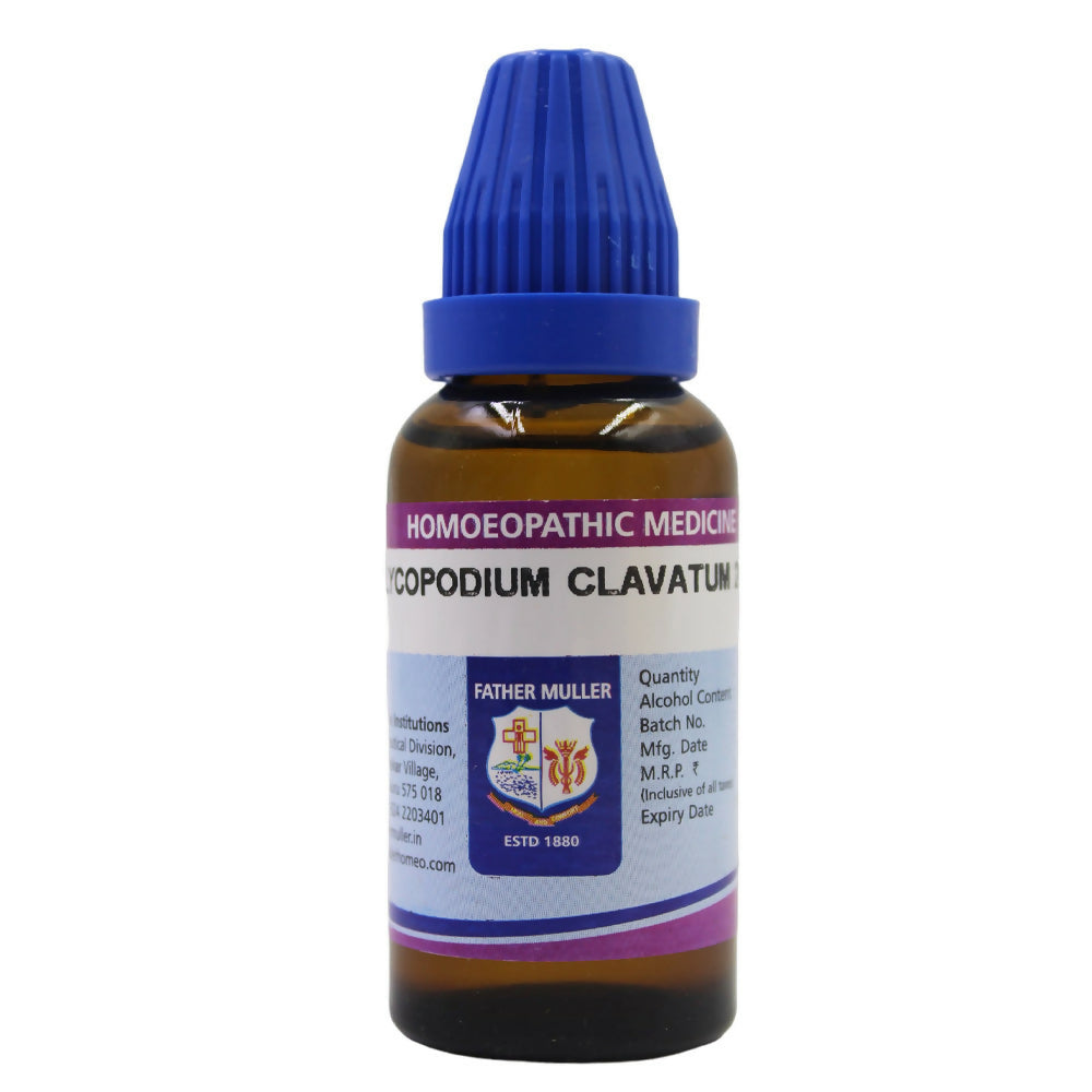 Father Muller Lycopodium Clavatum Dilution - Grab2buy