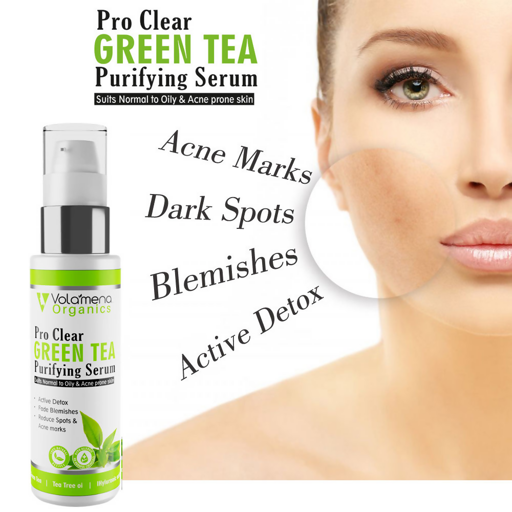 Volamena Pro Clear Green Tea Purifying Serum  Grab2Buy Volamena Grab2Buy