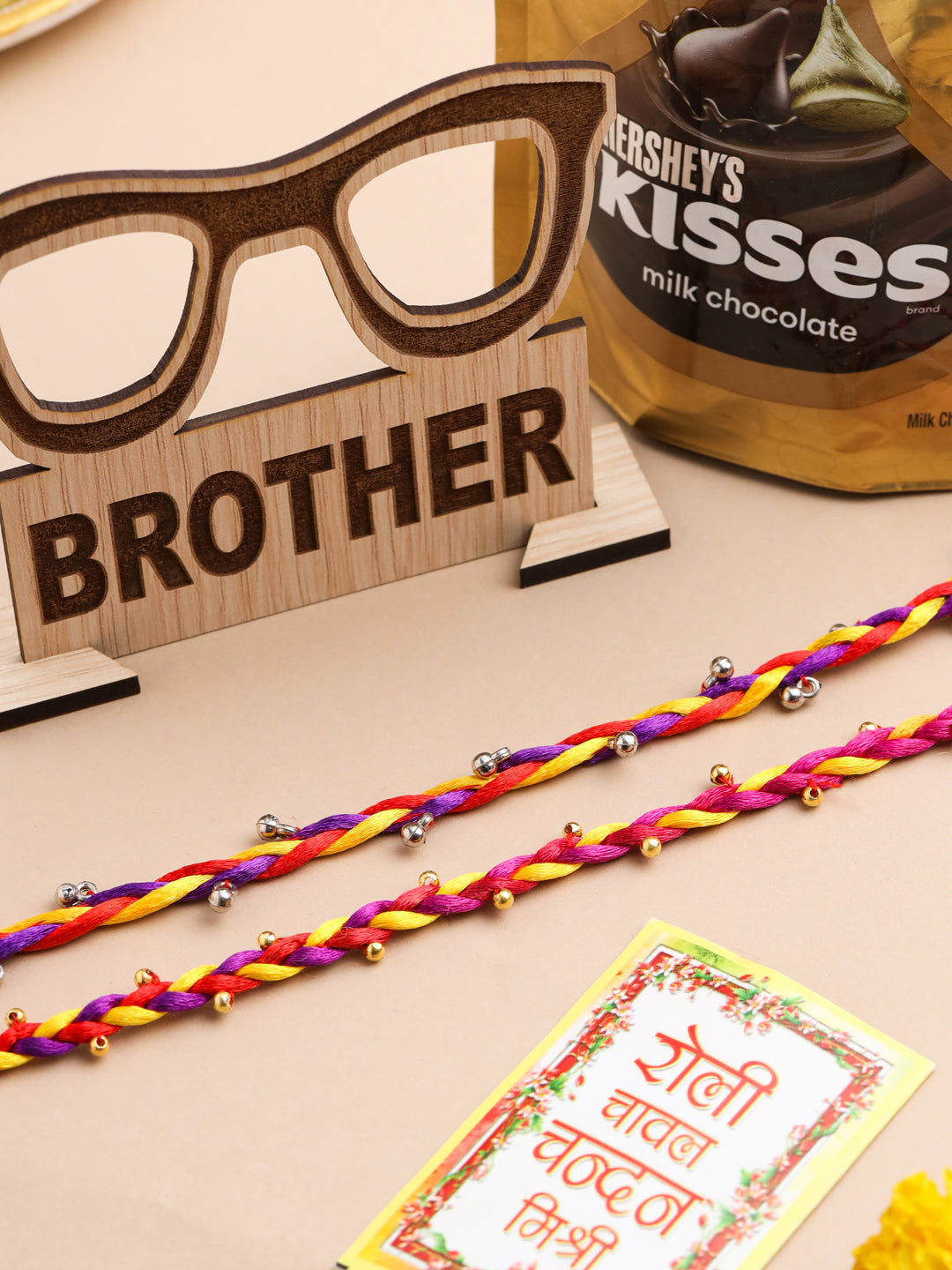 NVR Men Multicolor Artificial Beads Thread Rakhi, Combo for Rakshabandhan | Grab2Buy