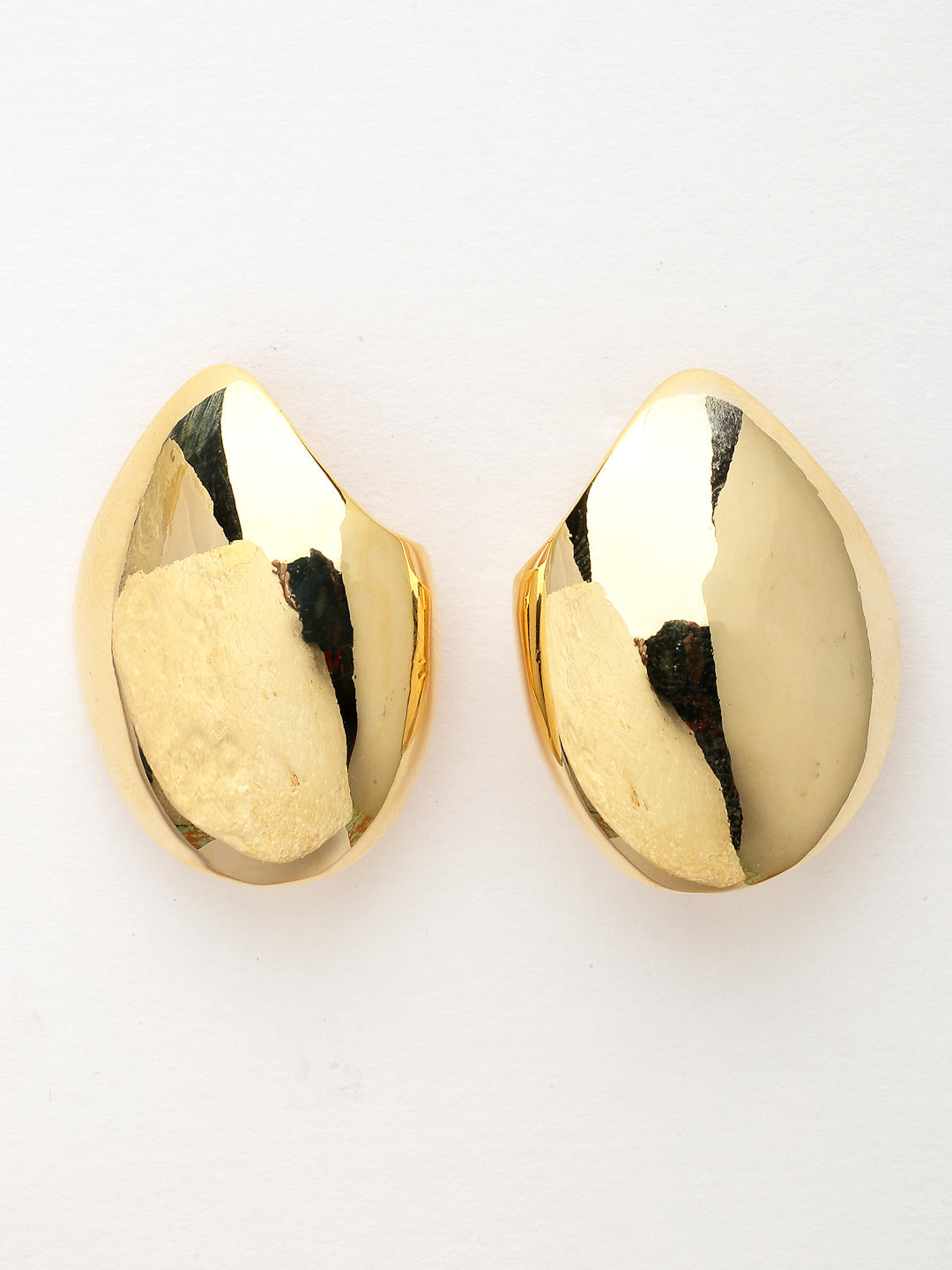 NVR Women's Gold-Polished Contemporary Drop Earrings NR Retail-NVR