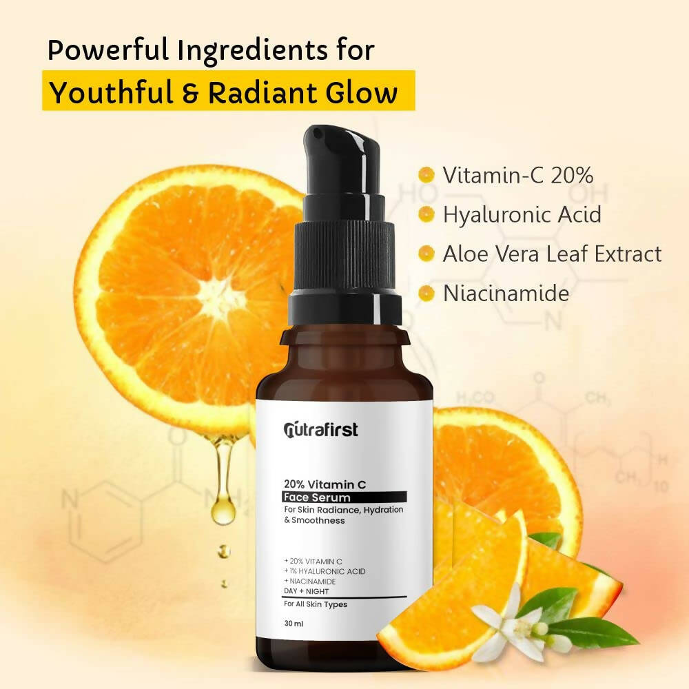 Nutrafirst 20% Vitamin C Face Serum 